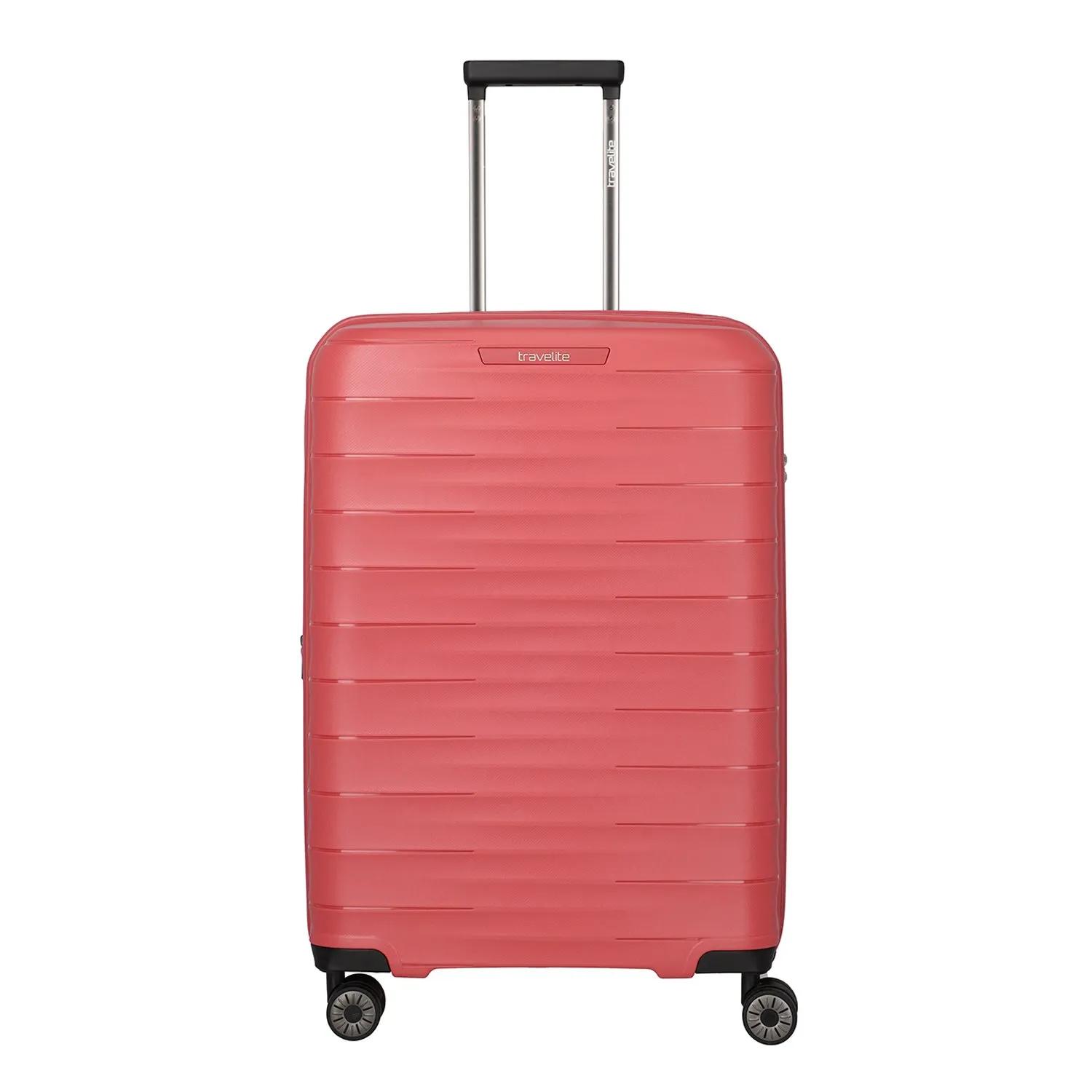 Travelite  Mooby 4w Trolley M red |80 L  Rood