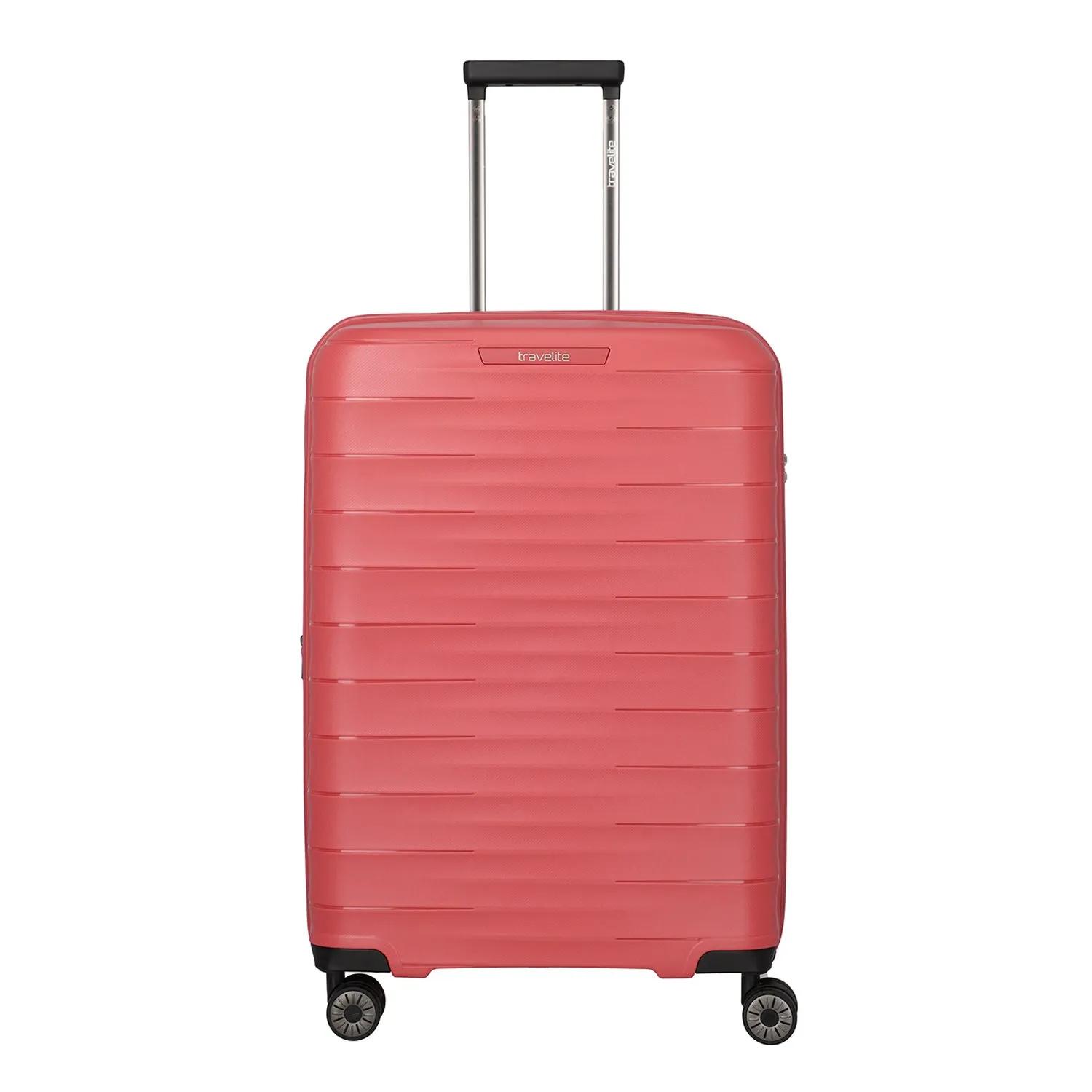 Travelite  Mooby 4w Trolley M red  Rood main product image