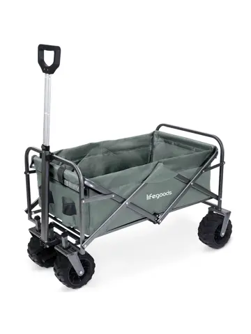 LifeGoods Bolderkar - 80KG - 94L