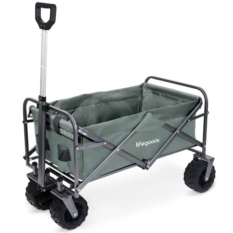 LifeGoods Bolderkar - 80KG - 94L