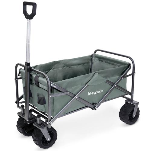 LifeGoods Bolderkar - 80KG - 94L