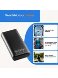 Extra Fast Powerbank 20.000 mAh – 3 poorten
