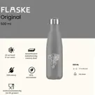 FLASKE 500 ml  RVS Drinkfles