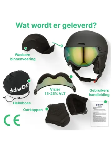 XTREME Skihelm met wisselbaar vizier