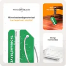 Aluminium kofferlabels – 4 stuks – Groen