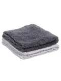 Pluche microvezeldoeken 2 stuks 40x40cm