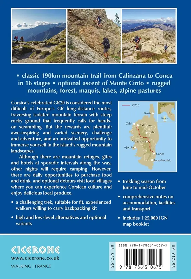 Gids Trekking The GR20 Corsica