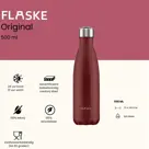 FLASKE 500 ml  RVS Drinkfles
