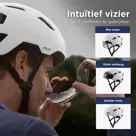 GO-OFF PILOT fietshelm met vizier NTA certif.