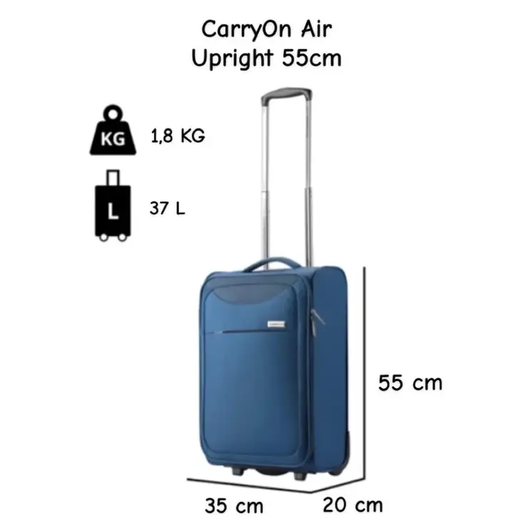 Air Upright handbagage 55cm
