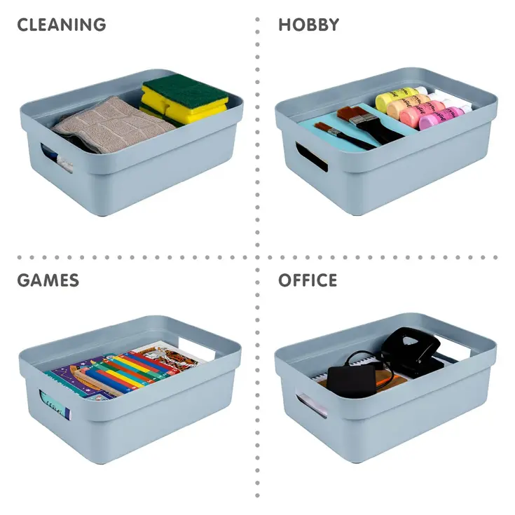 Sigma home - Opbergbox - 9L - 6-delig