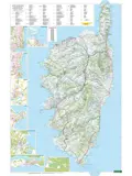 Wegenkaart Corsica