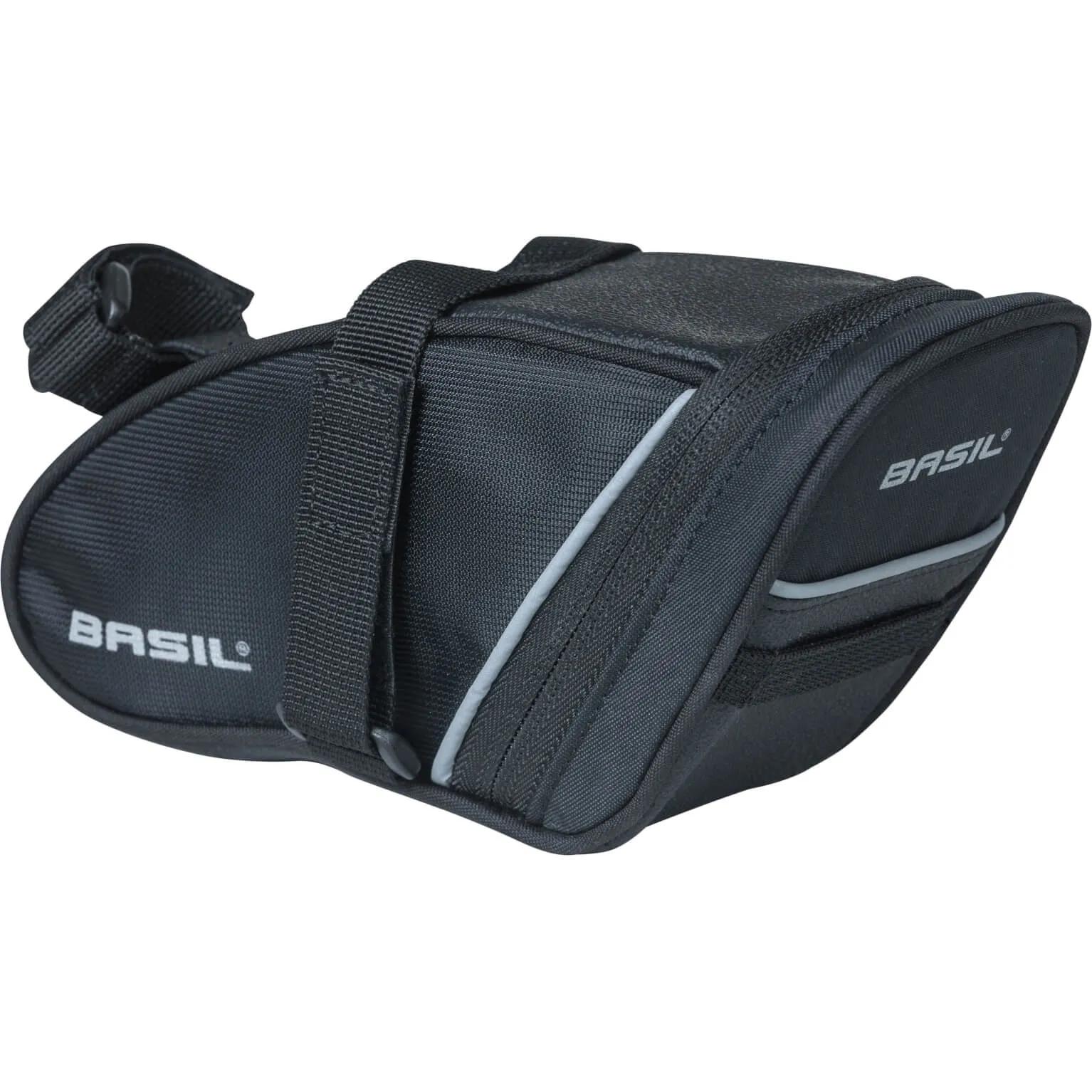 Basil  zadeltas Sport Design zwart 1L  Zwart