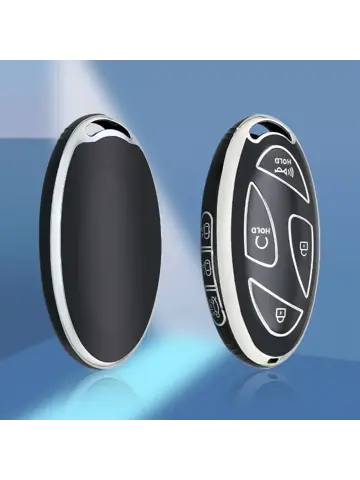 TPU Sleutelhoesje voor Hyundai grijs L7