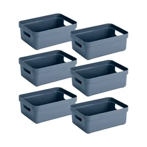 Sigma home - Opbergbox - 9L - 6-delig