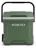 Ecocool Latitude 16 koelbox-15 ltr-groen - wielen