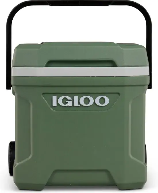 Ecocool Latitude 16 koelbox-15 ltr-groen - wielen