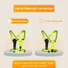 R2B Hardloopvest met Opbergvak oplaadbaar