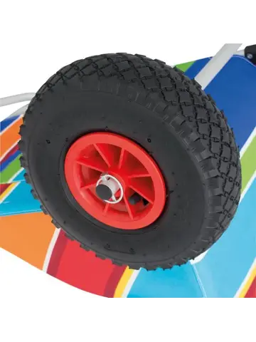 Opvouwbare Lichtgewicht Beach Trailer Stripes