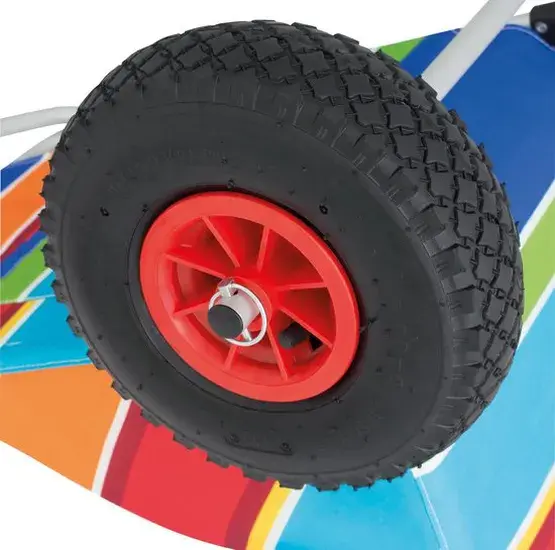 Opvouwbare Lichtgewicht Beach Trailer Stripes