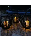 RexTech solar lantaarn Basket - Set van 3