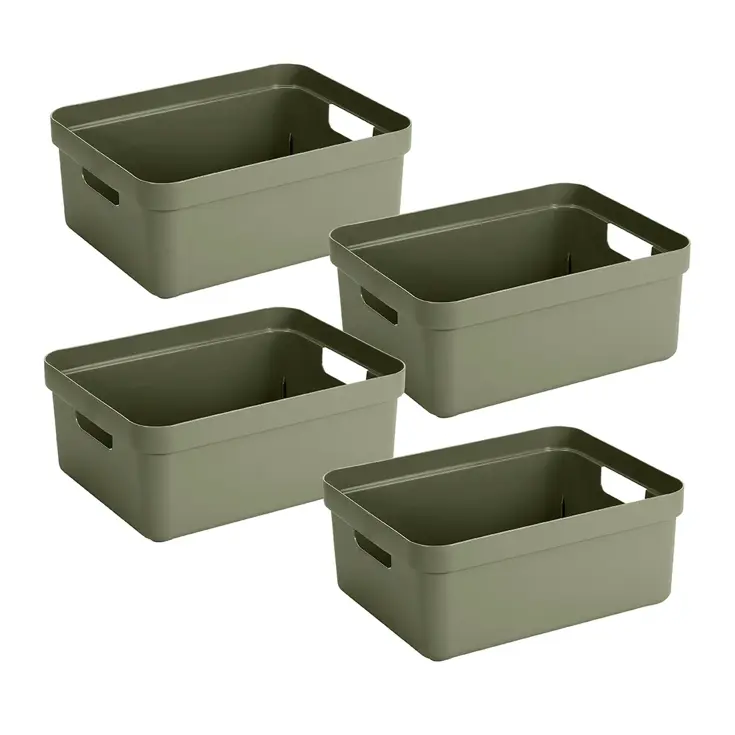 Sigma home - Opbergbox - 24L - 4-delig