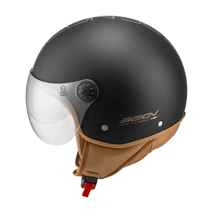 Design Luxe Scooterhelm met vizier