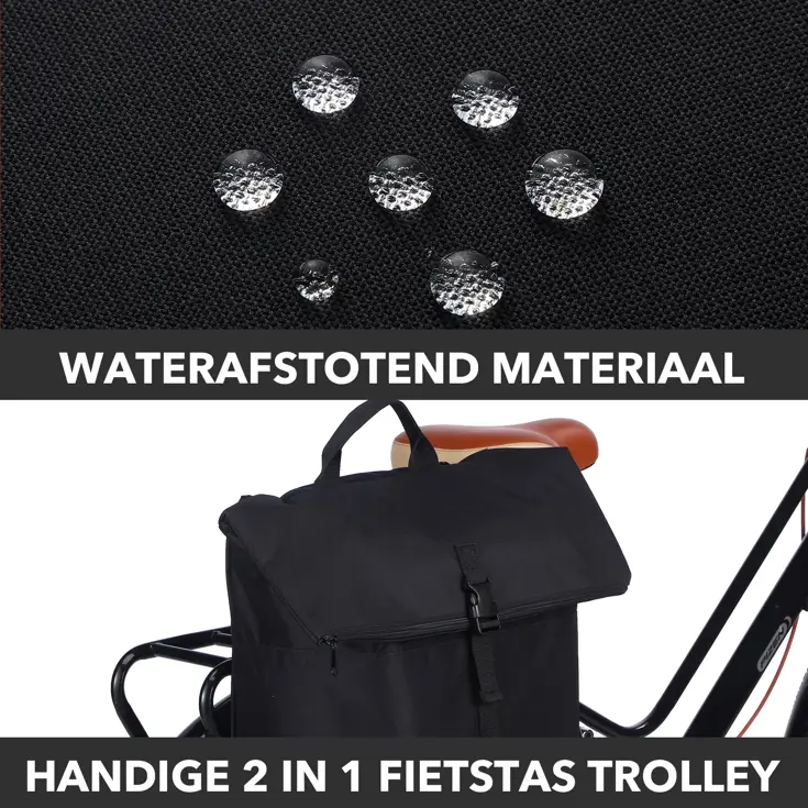 Fietstas Trolley - Laptopvak