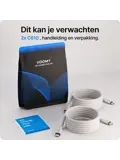 Connect C610 - USB-C Kabel - 60W 1M 2-pack
