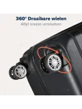 Kofferset – 2 Delig – 38L – Zwart