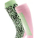 Poederbaas - 2 paar - Dames - Skisokken