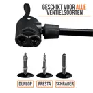 Strex Fietspomp 12 Bar - Drukmeter