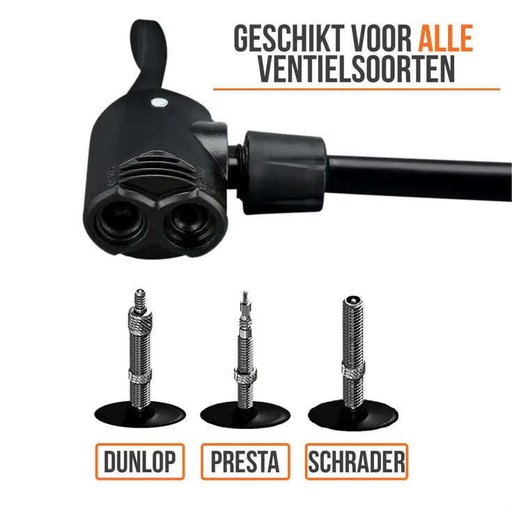 Fietspomp 12 Bar - Drukmeter