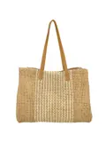 Capri - Strandtas met rits - Riet