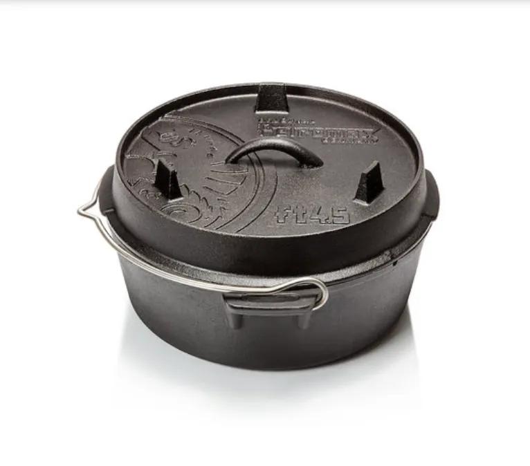Petromax  Dutch Oven FT4.5 zonder pootjes 3,5L  Zwart