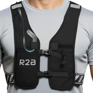 R2B Hardloopvest met Waterzak en Opbergvakjes