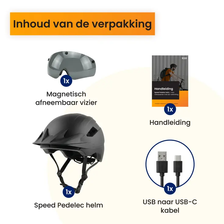 Fietshelm voor Speed Pedelec - Unisex