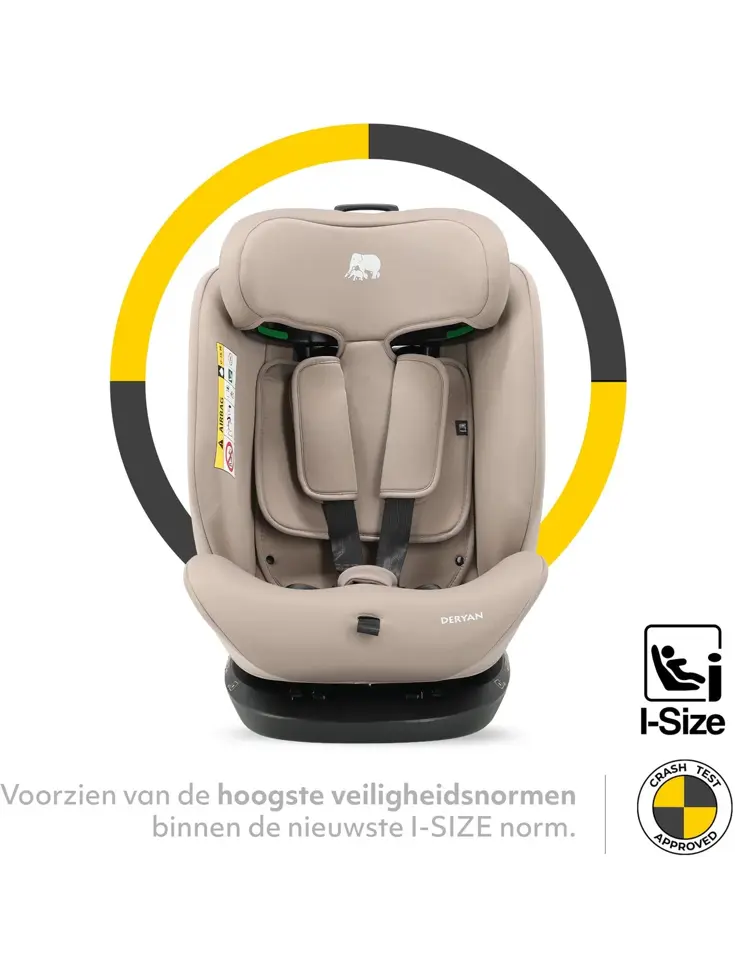 Clyde i-Size Autostoel – 40-150 cm - Groep 0/1/2/3