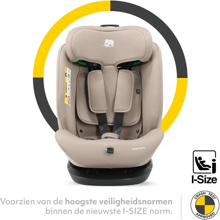 Clyde i-Size Autostoel – 40-150 cm - Groep 0/1/2/3