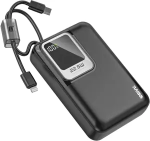 Powerbank met Kabels - 20000mAh