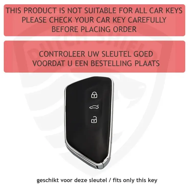 Metalen Sleutelhoesje VW - Skoda - Seat - Cupra G3