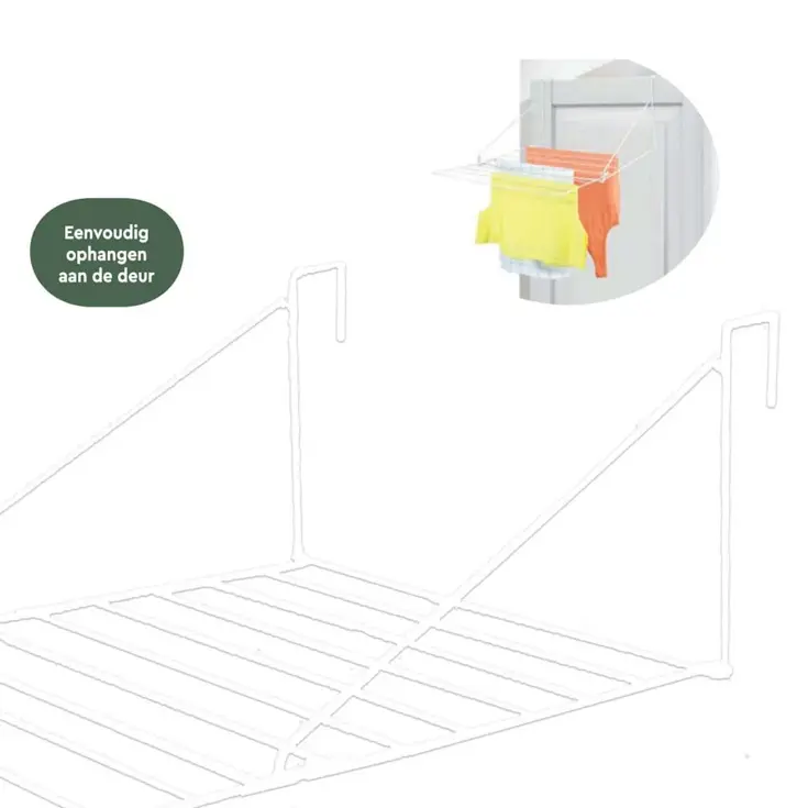 BRASQ Droogrek Hangend - 5 meter - 53x71x27 cm