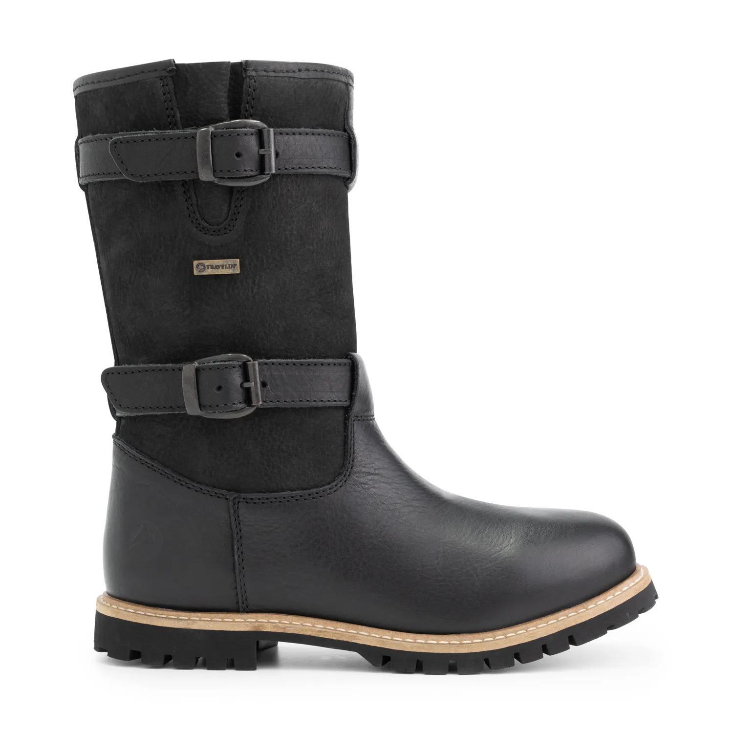 Travelin' Sweden dames  Pull-on boots  Zwart main product image