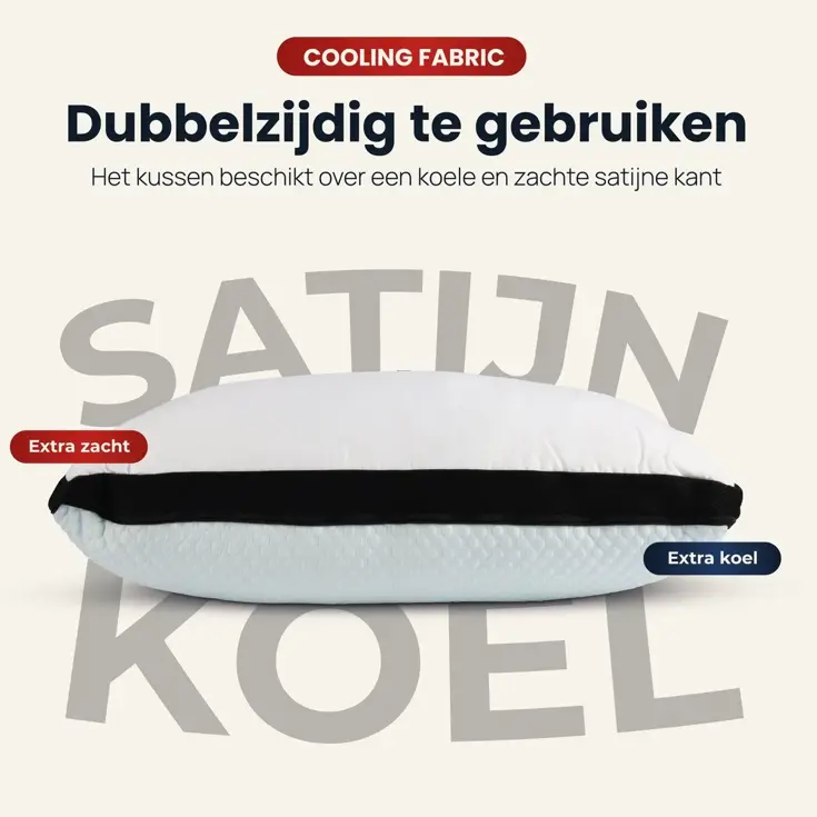 Troonz Rugslaap Hoofdkussen Plus Three