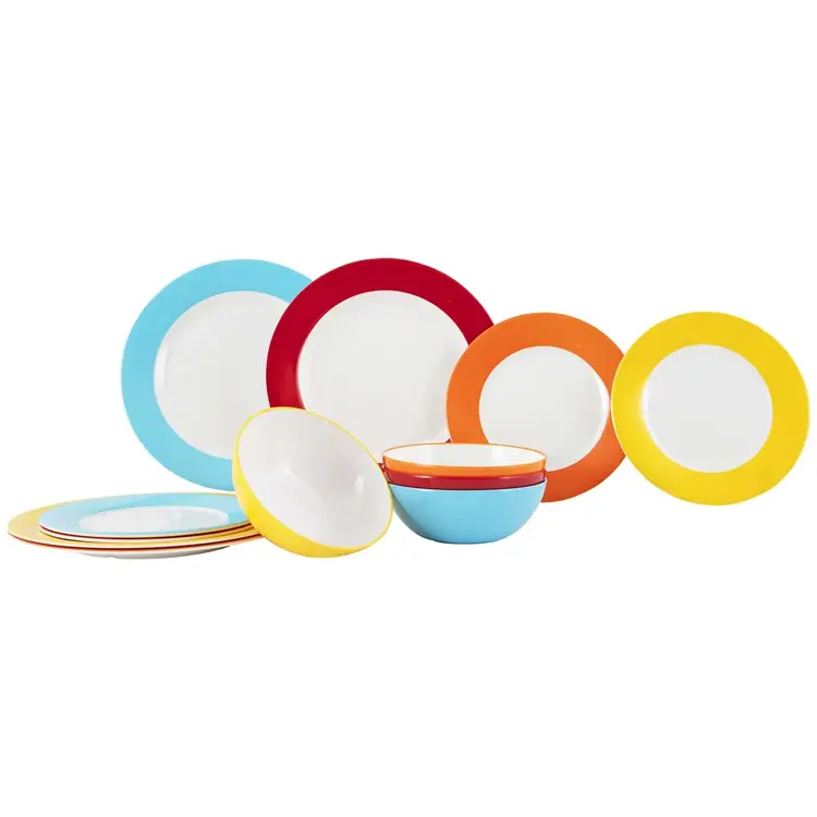 Colour Line Servies 12-Delig