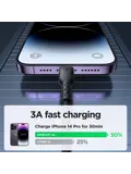 Verlengbare Kabel USB-C/Lightning
