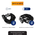 ART4 Kettingslot - 120 cm - Scooter en Motorslot