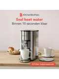 Heetwaterdispenser – 2.5L – RVS