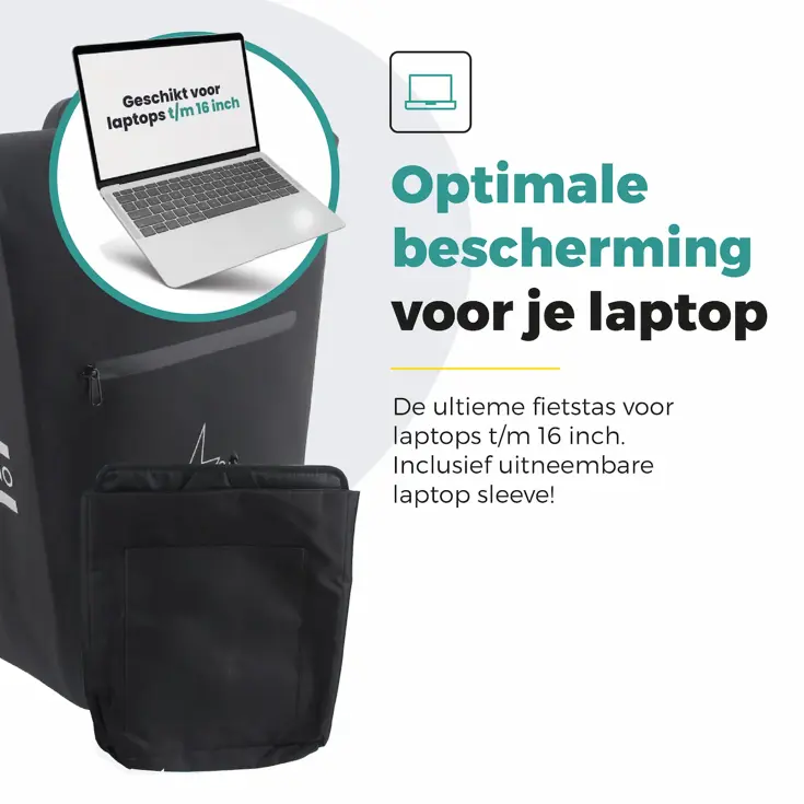 Voltano Luxe E‑bike Fietstas 28 L