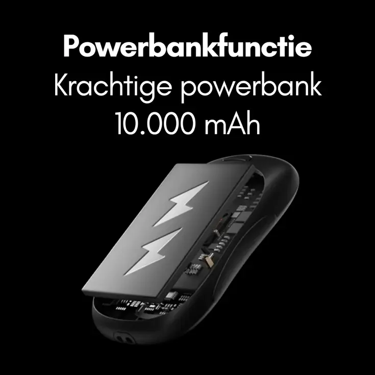 Herbruikbare Handwarmers met Powerbank PRO